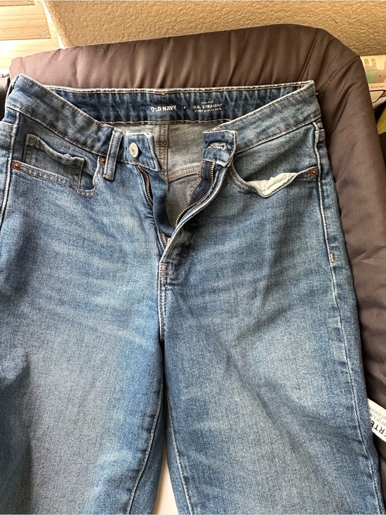 Old Navy Denim - Old Navy women’s Light Blue hight waisted OG Straight Jeans size 8